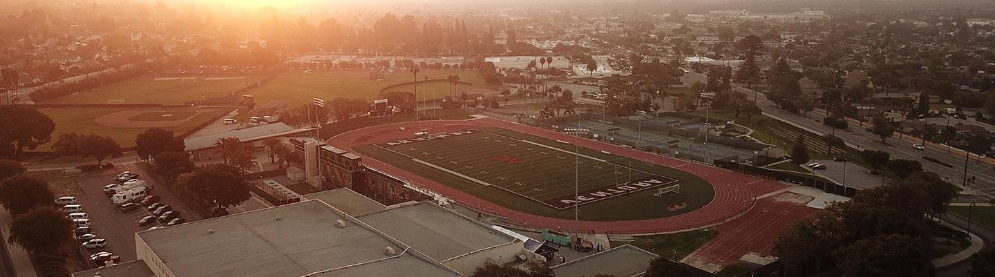 Ventura College Athletics Aerial Photo